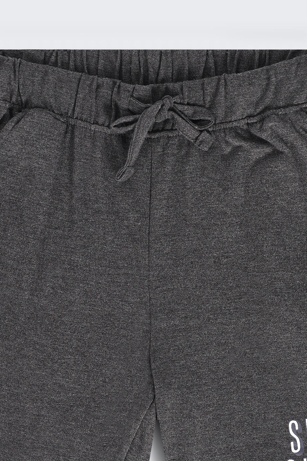 Tweens Boys Regular Fit Grey Placement Design Shorts - Image 5