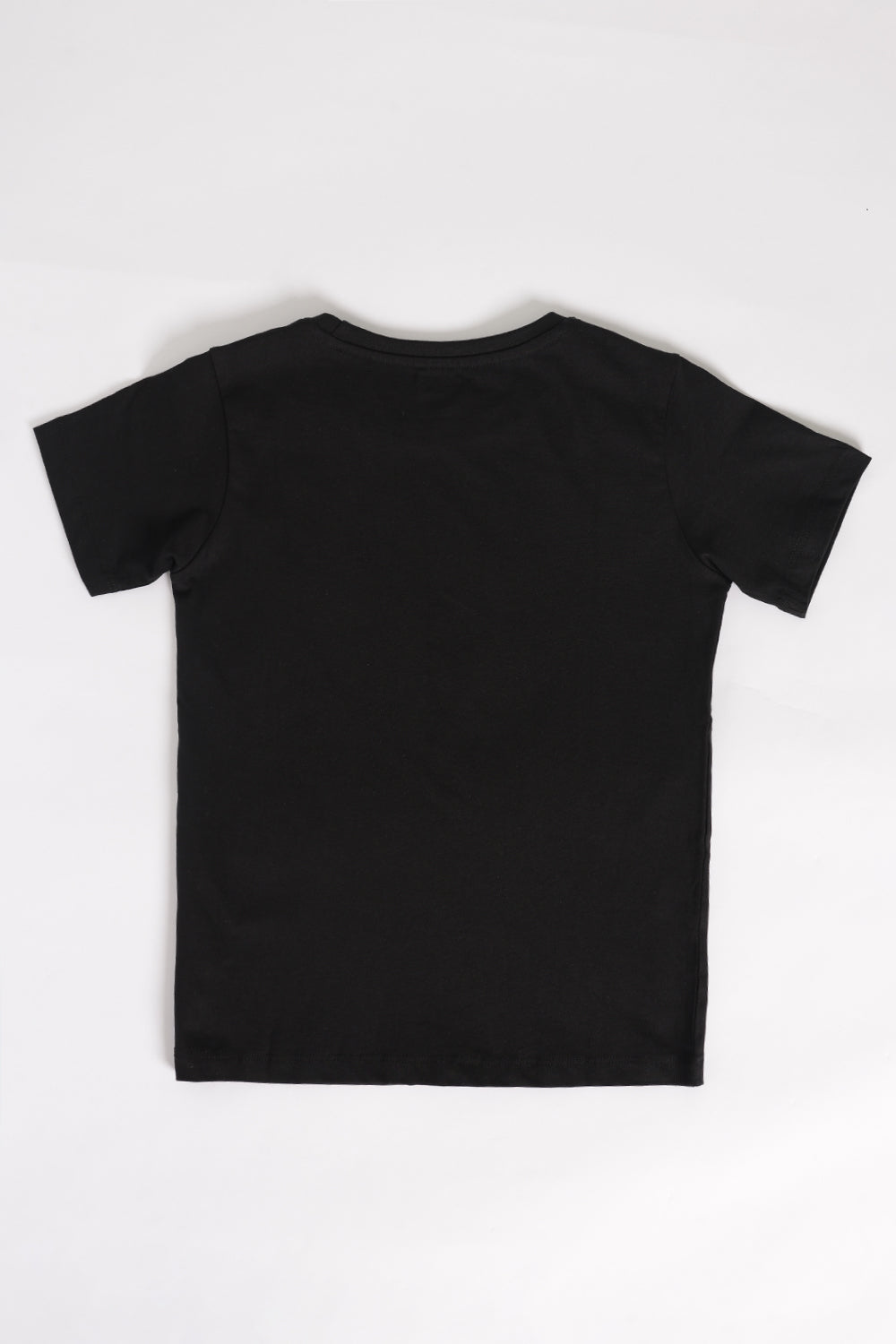 Tweens Boys Regular Fit Black T-Shirt - Image 3