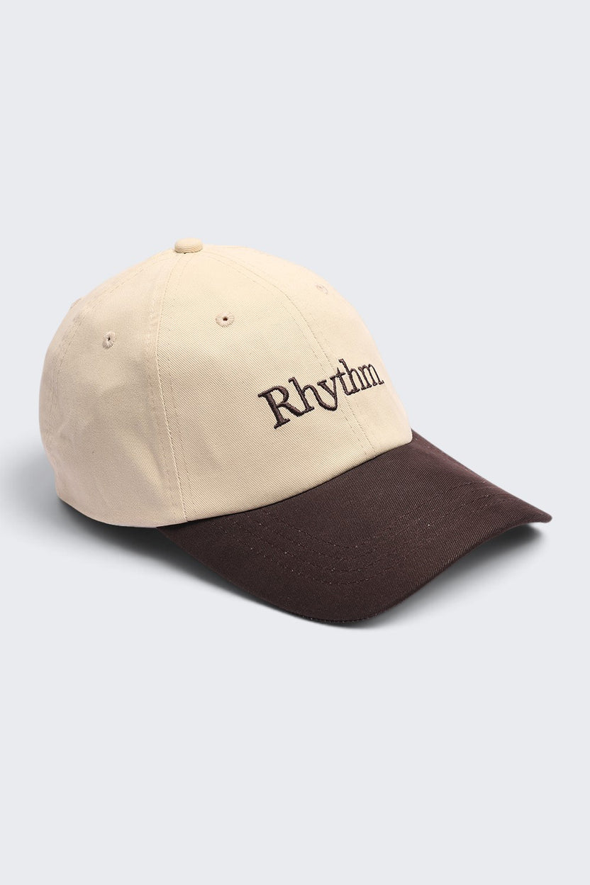 Mens Beige Embroidered Cap - Image 2