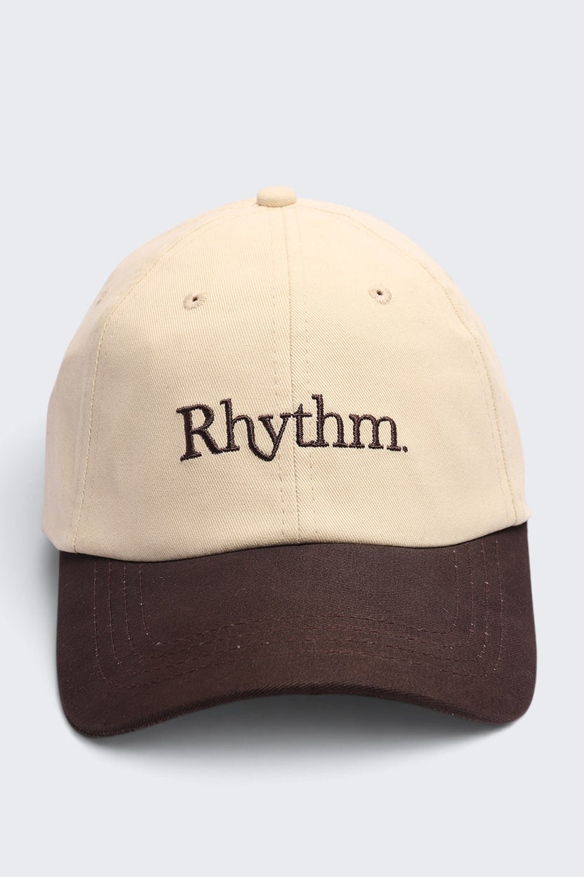 Mens Beige Embroidered Cap - Image 6
