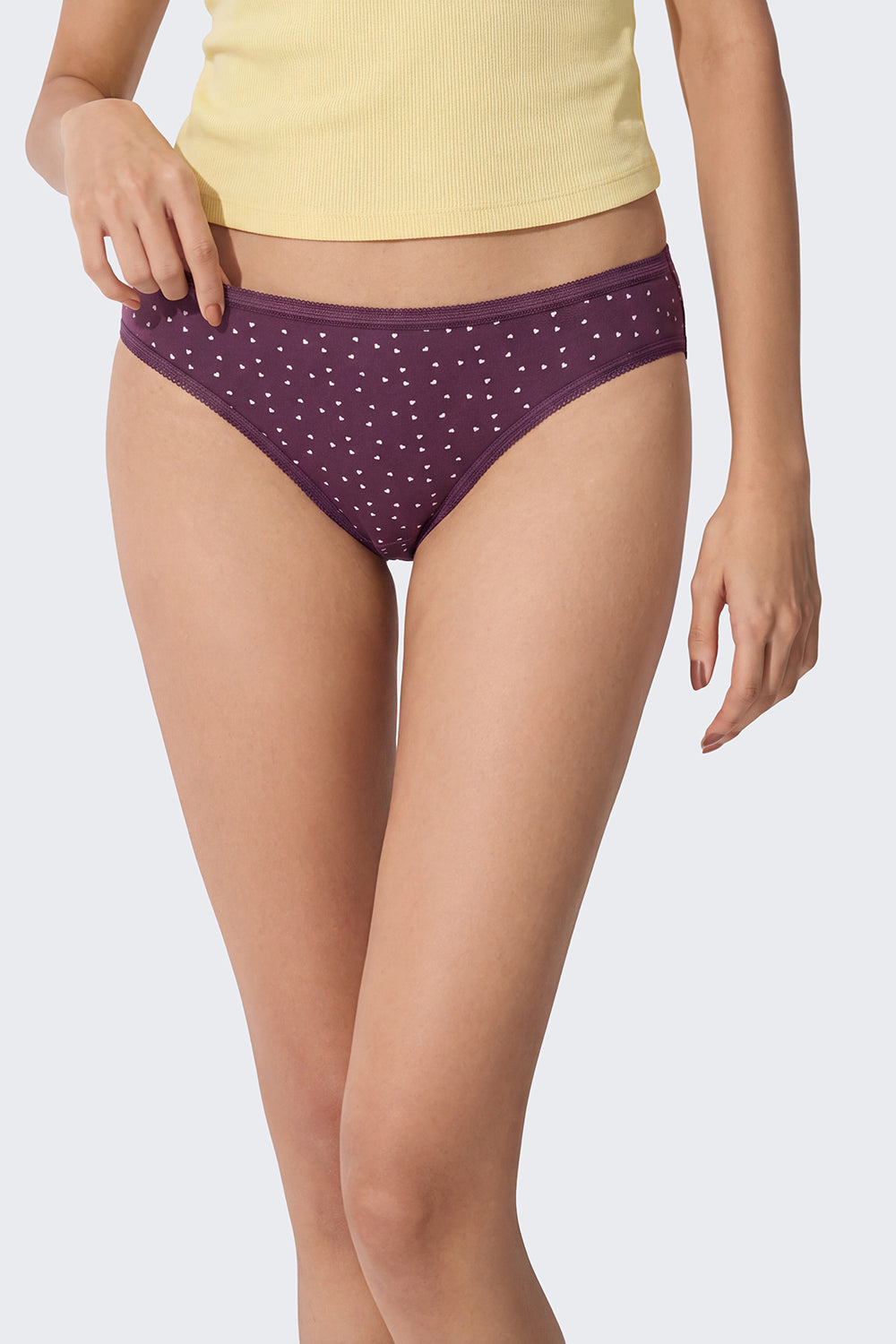 Womens Beige Assorted Pack of 3 Panties - Image 6
