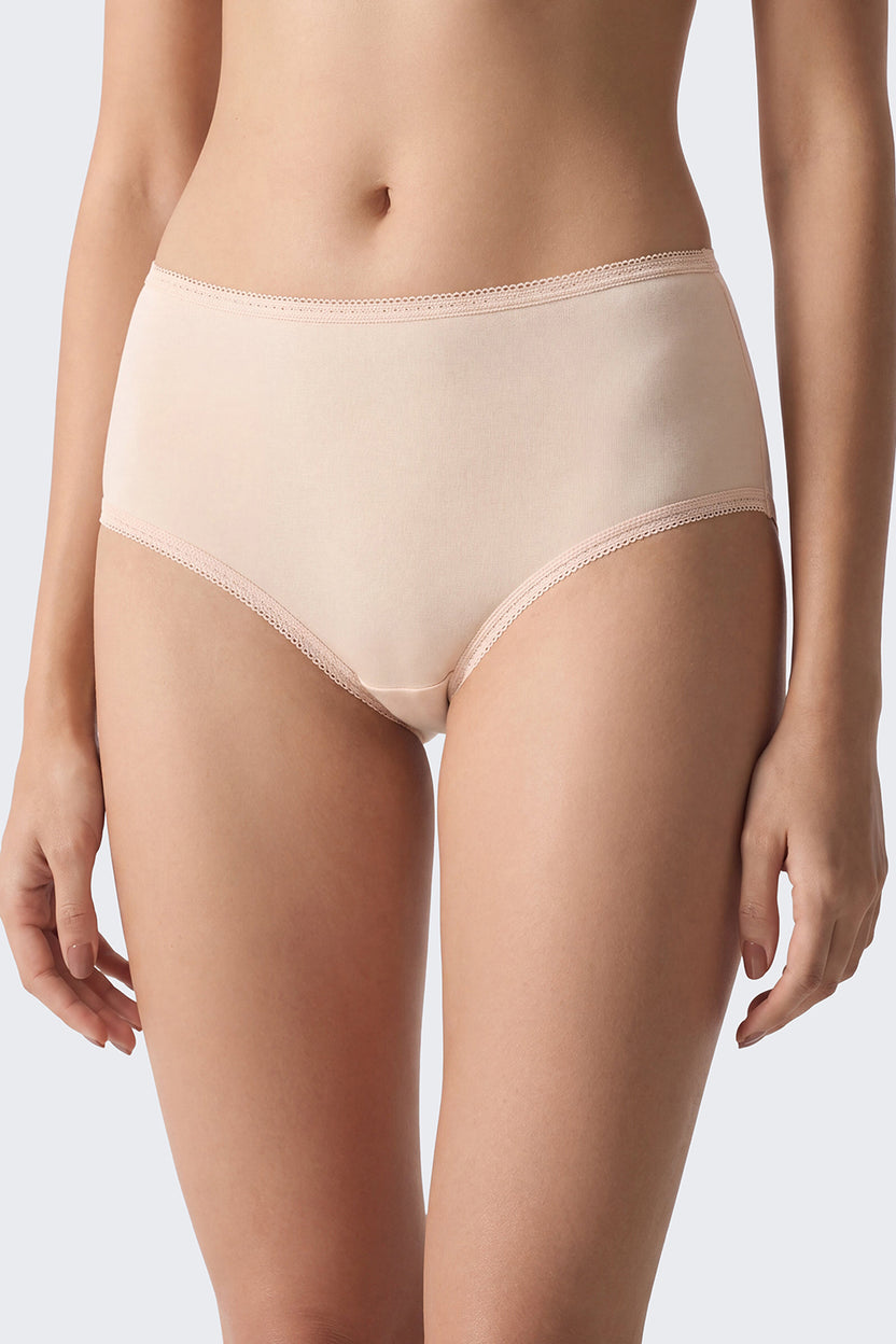 Womens Brown Assorted Prints Pack of 3 Panties - Image 5