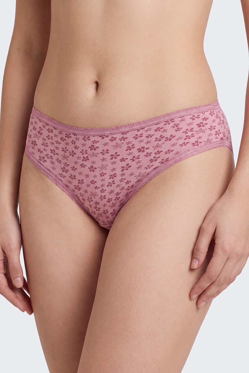 Womens Assorted All - Over Printed Pack of 3 Panties - Image 5