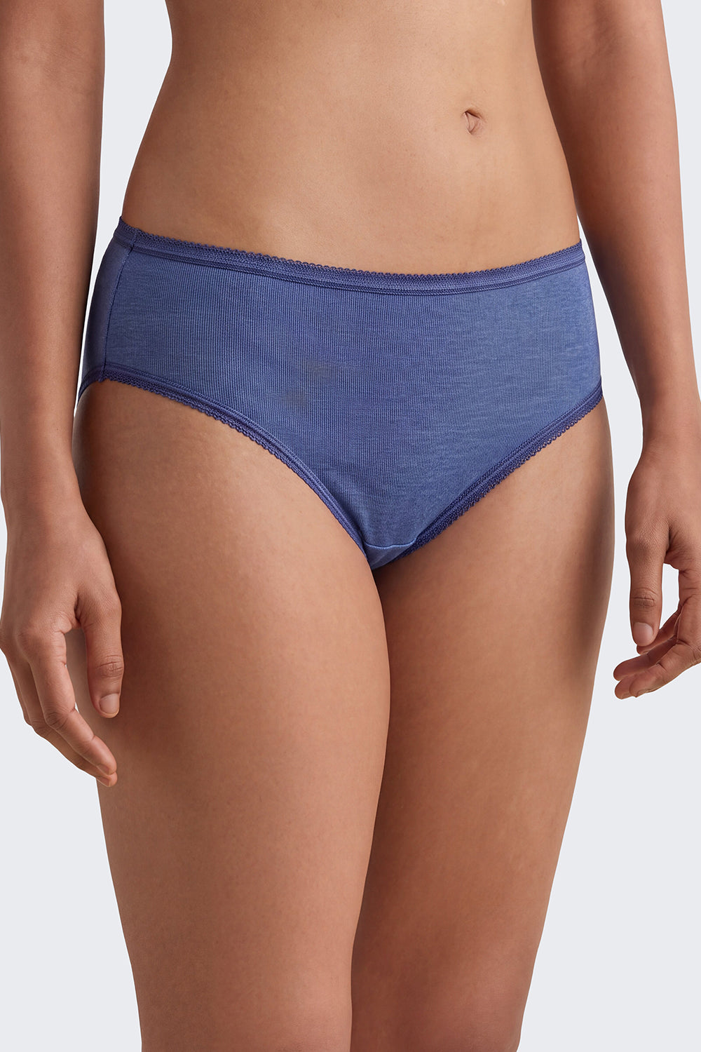 Womens Blue Assorted - Pack of 3 Panties - Image 2