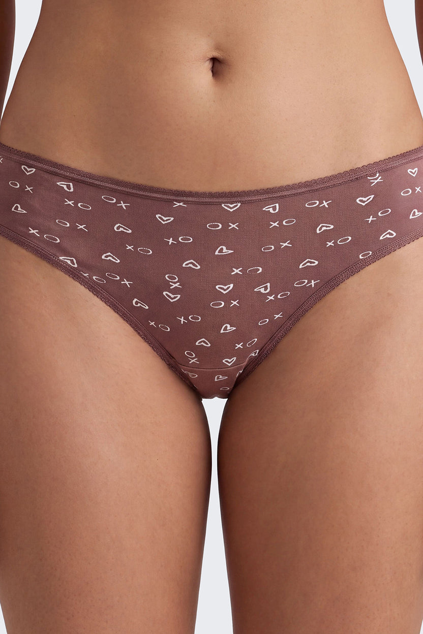 Womens Blue Assorted - Pack of 3 Panties - Image 5