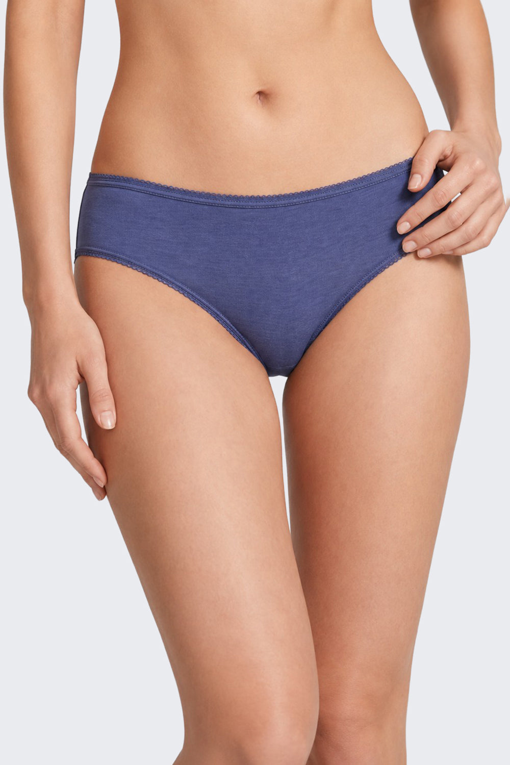 Womens Brown Heart Printed Pack of 3 Panties - Image 6