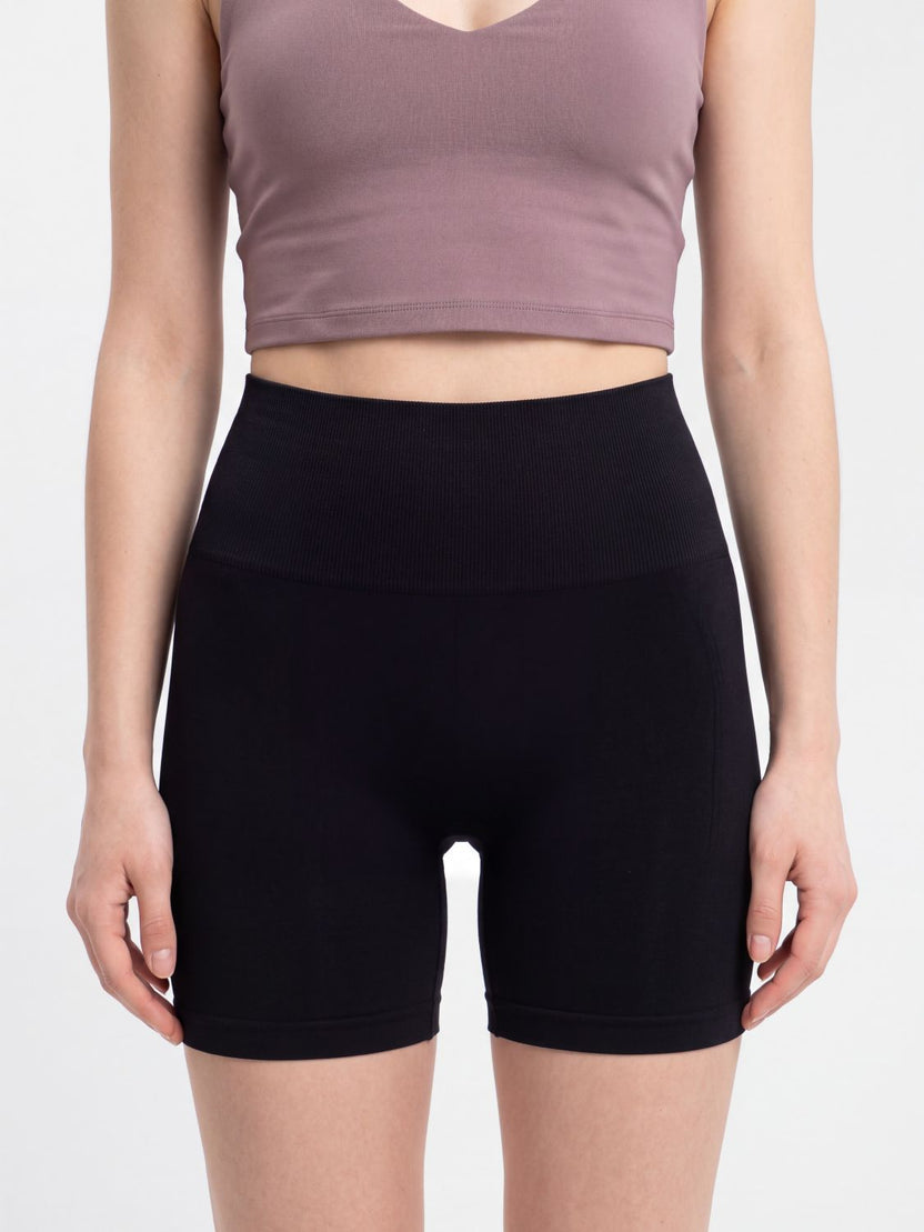 Womens Regular Fit Black Solid Shapewear - Image 3