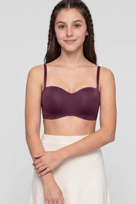Womens Regular Fit Wine Everyday Bra - Image 3