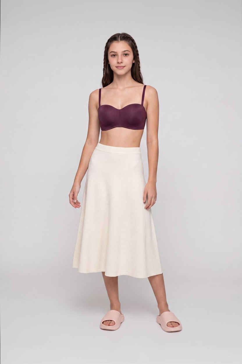 Womens Regular Fit Wine Everyday Bra - Image 6