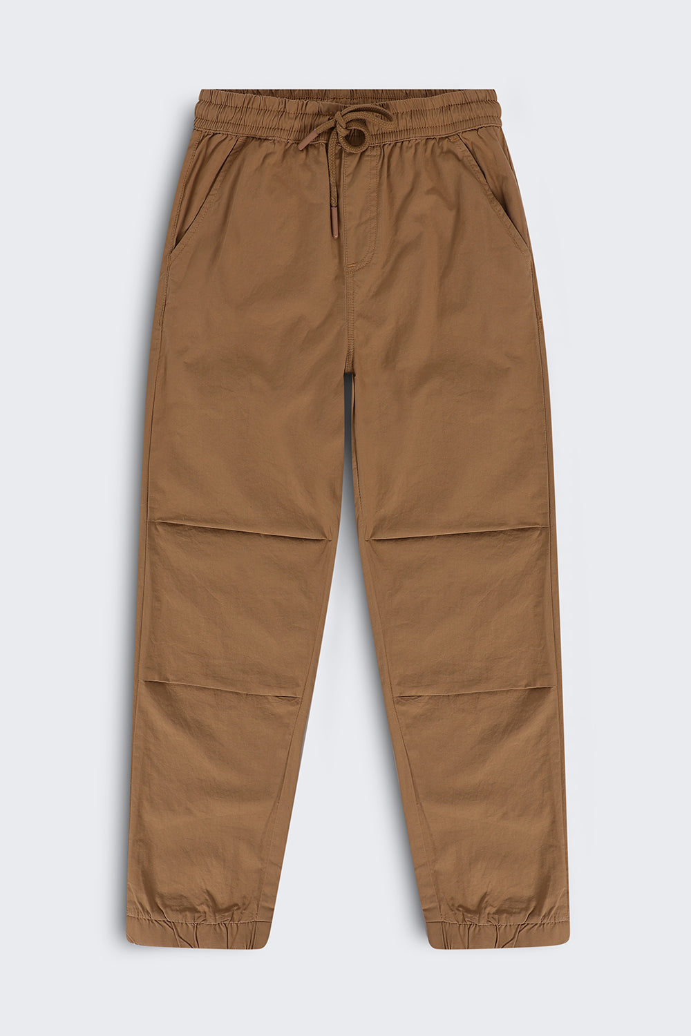 Tweens Boys Beige Solid Joggers - Image 2