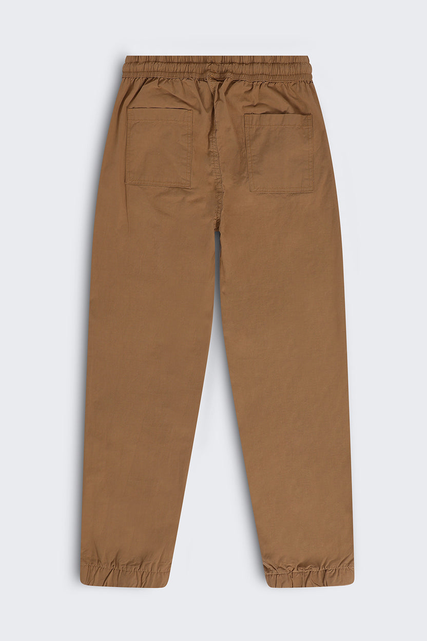 Tweens Boys Beige Solid Joggers - Image 4
