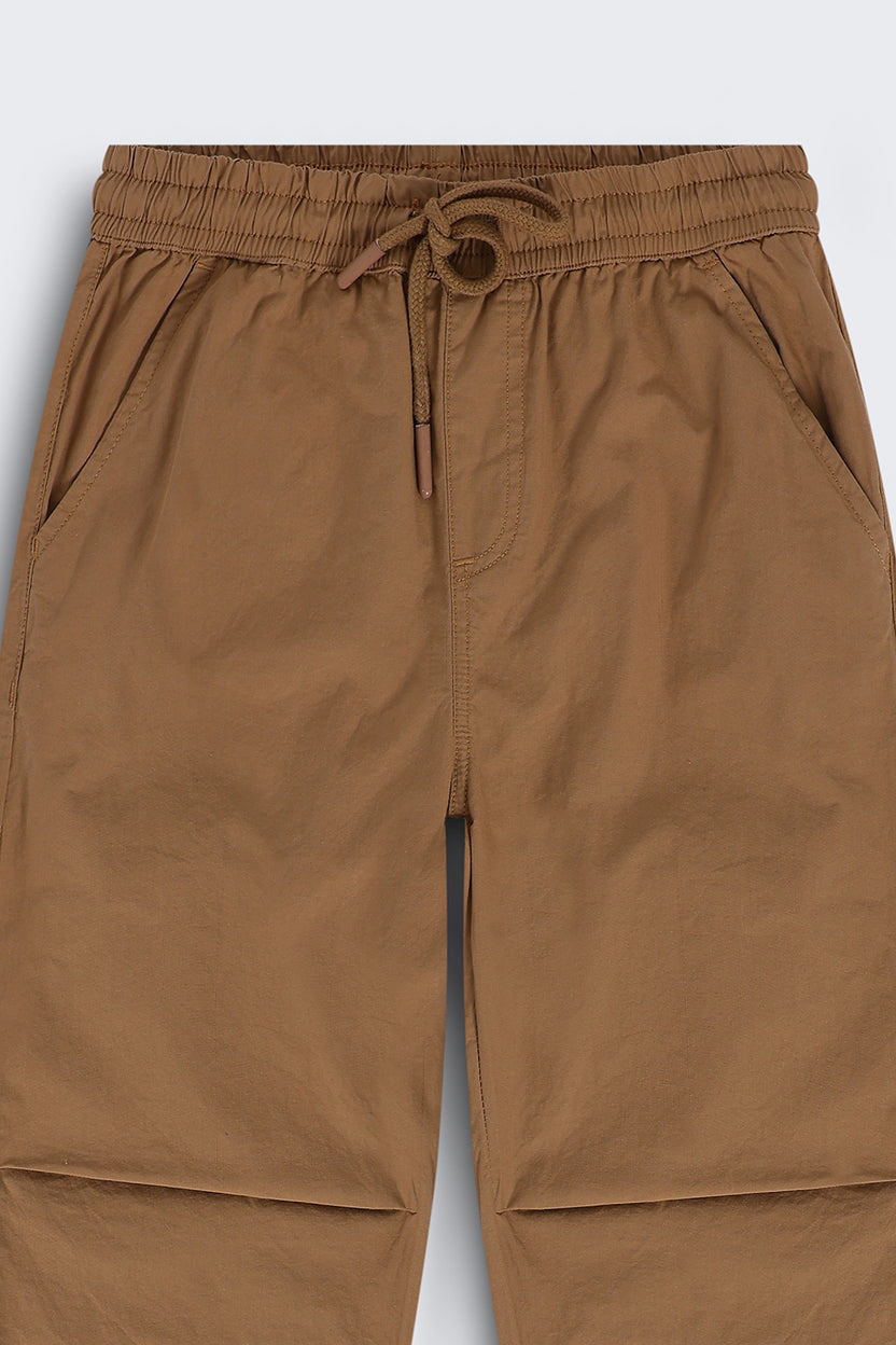 Tweens Boys Beige Solid Joggers - Image 5