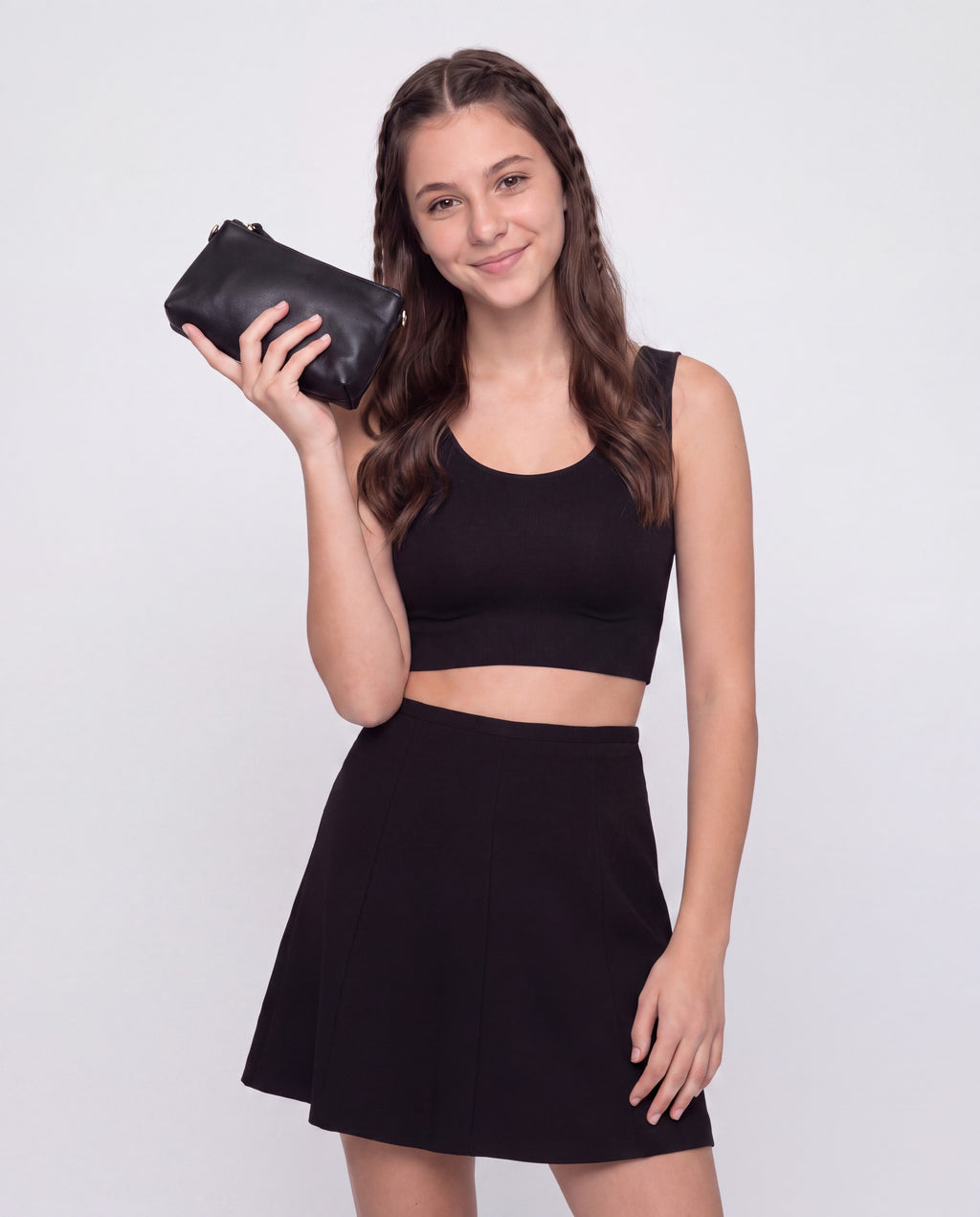 Womens Regular Fit Black Everyday Bra - Image 1