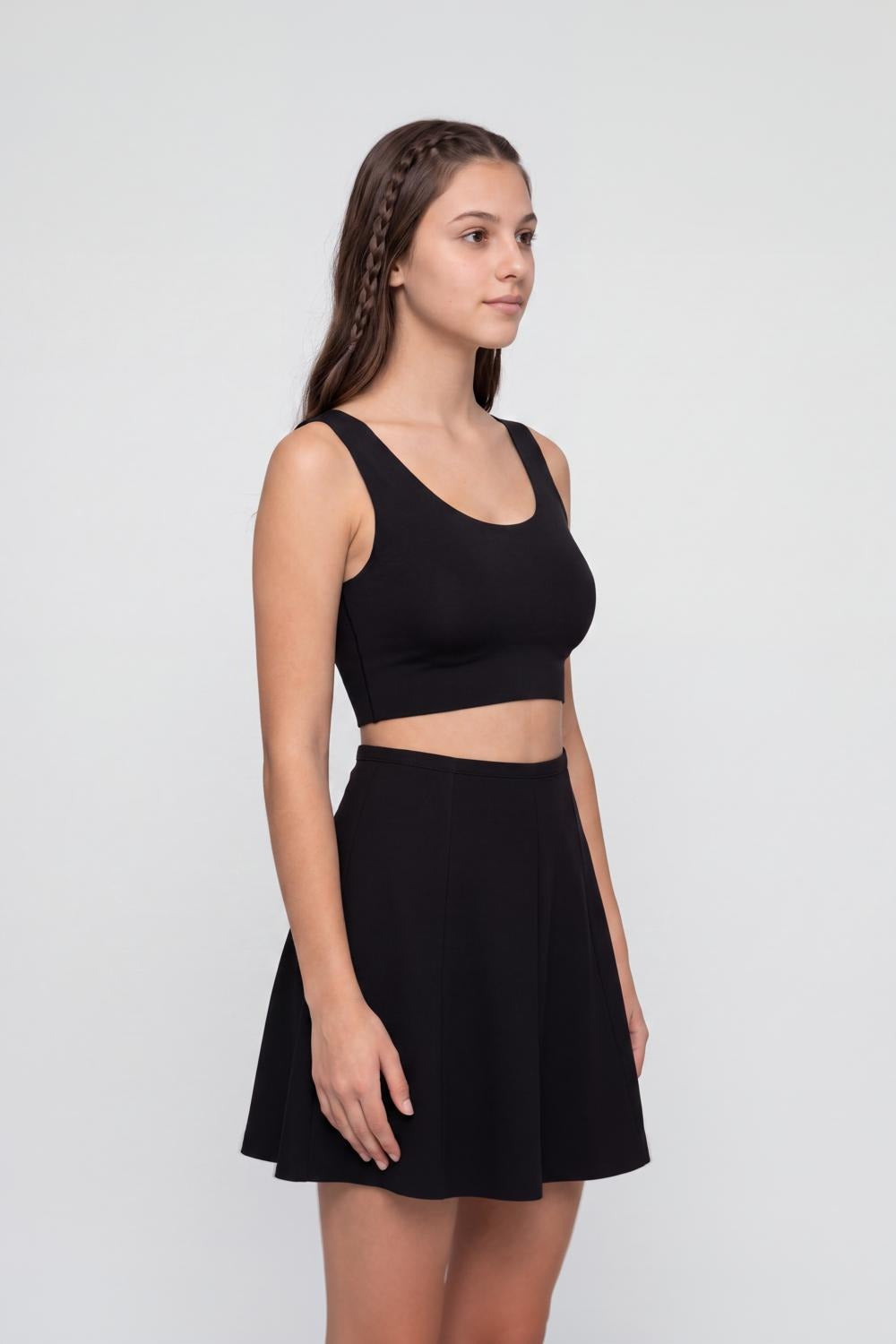 Womens Regular Fit Black Everyday Bra - Image 4