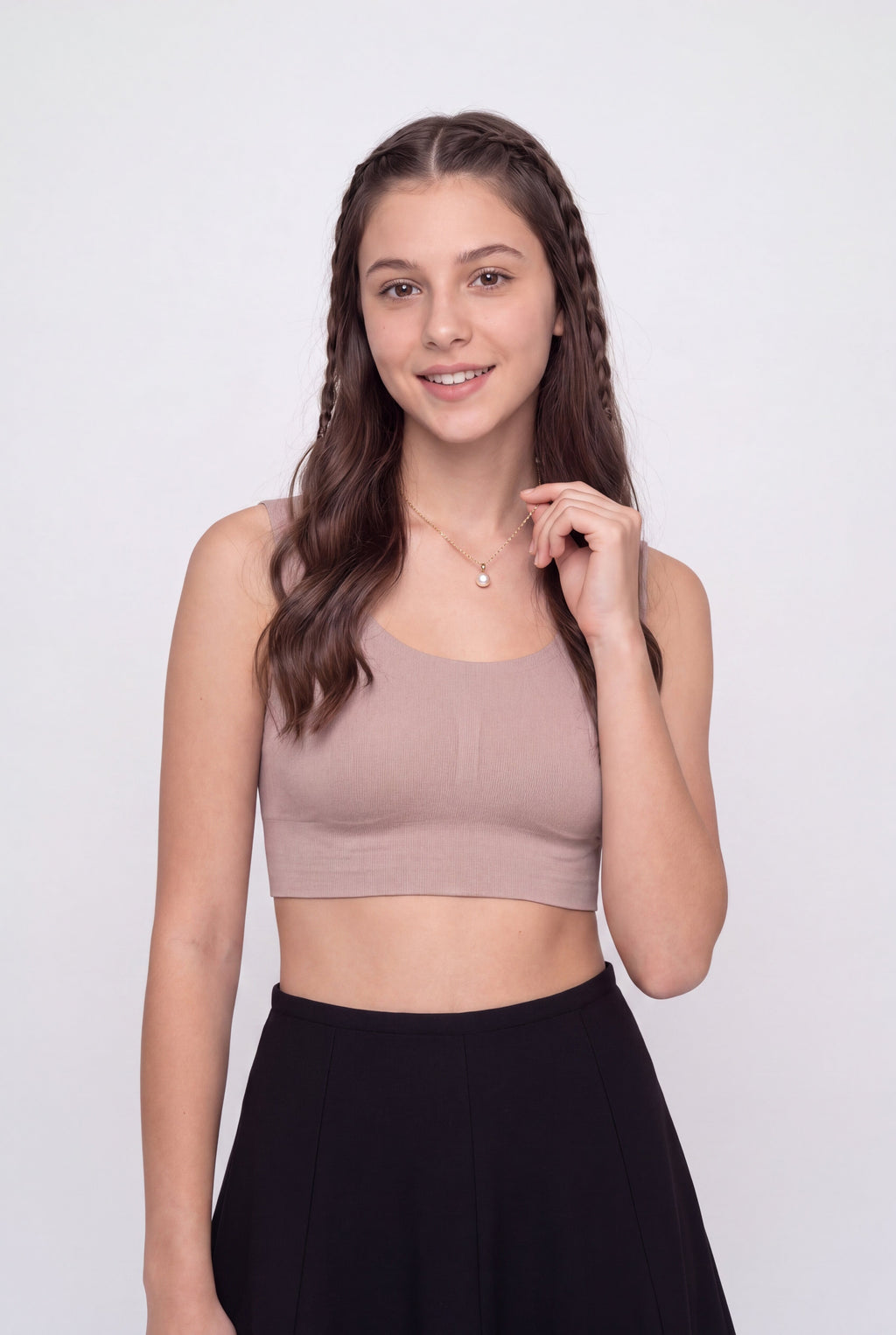 Womens Regular Fit Mauve Everyday Bra - Image 2