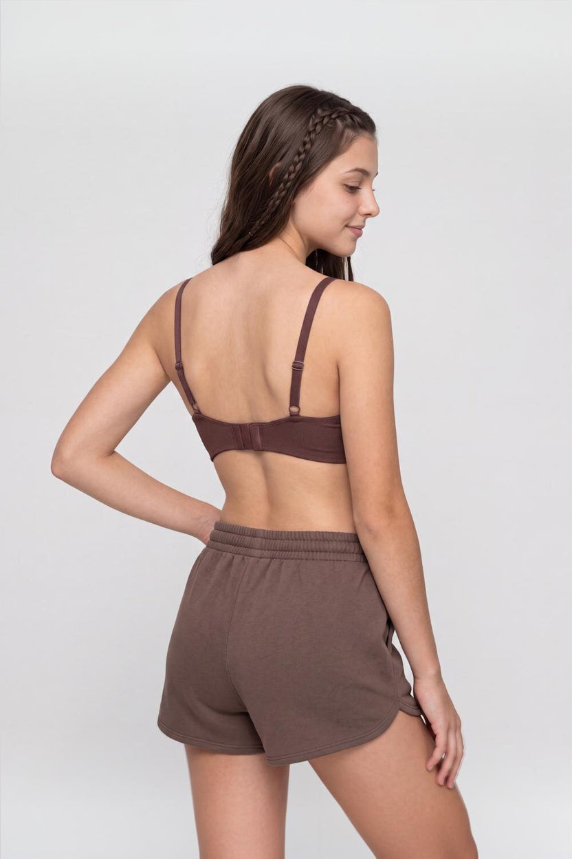 Womens Regular Fit Brown Everyday Bra - Image 4