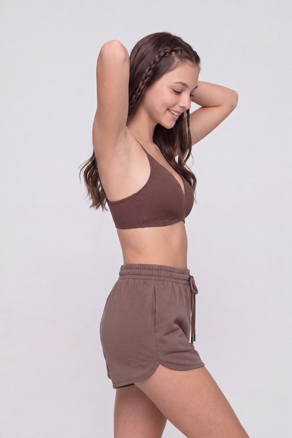 Womens Regular Fit Brown Everyday Bra - Image 5
