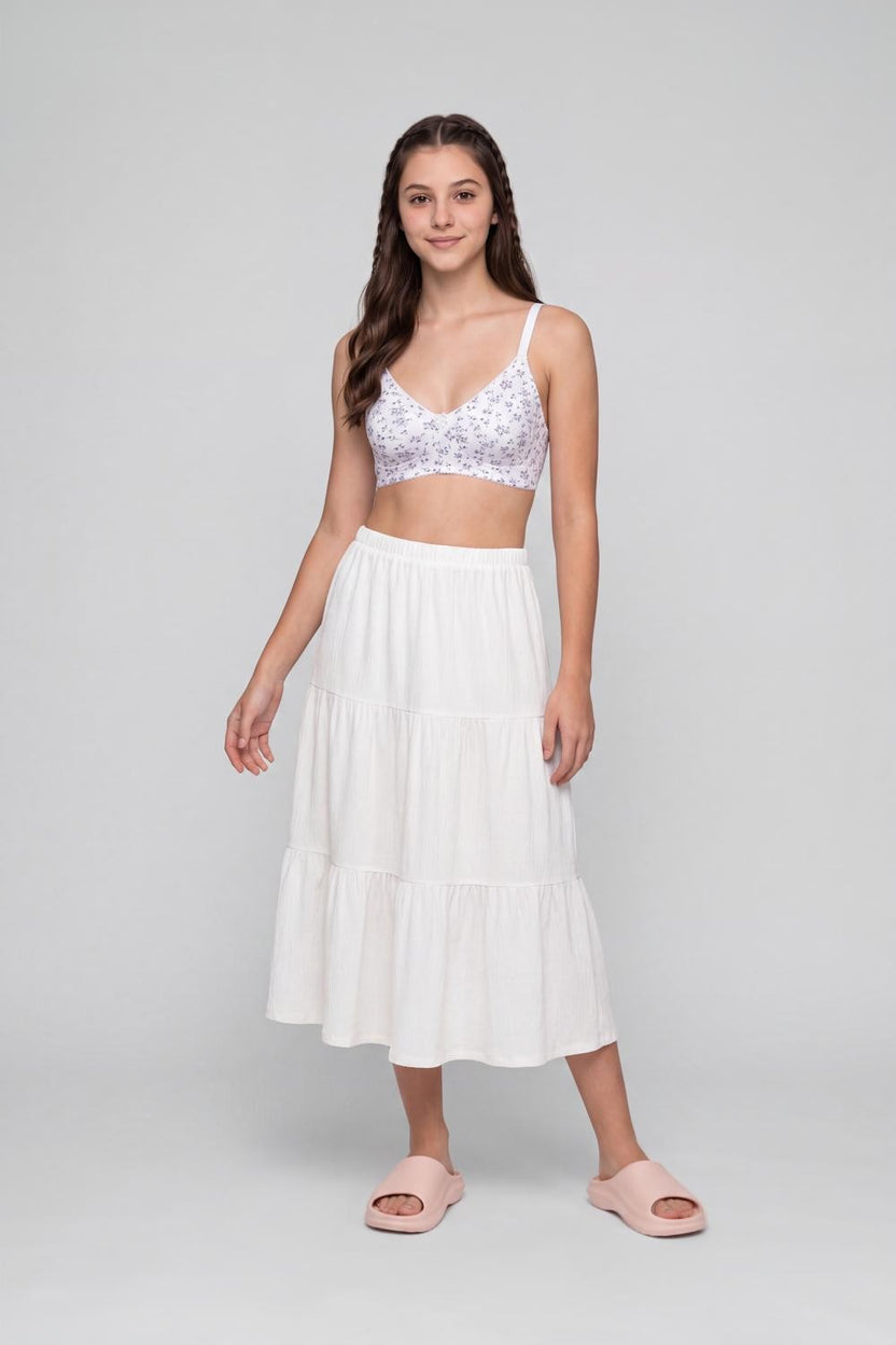 Womens Regular Fit White Everyday Bra - Image 6