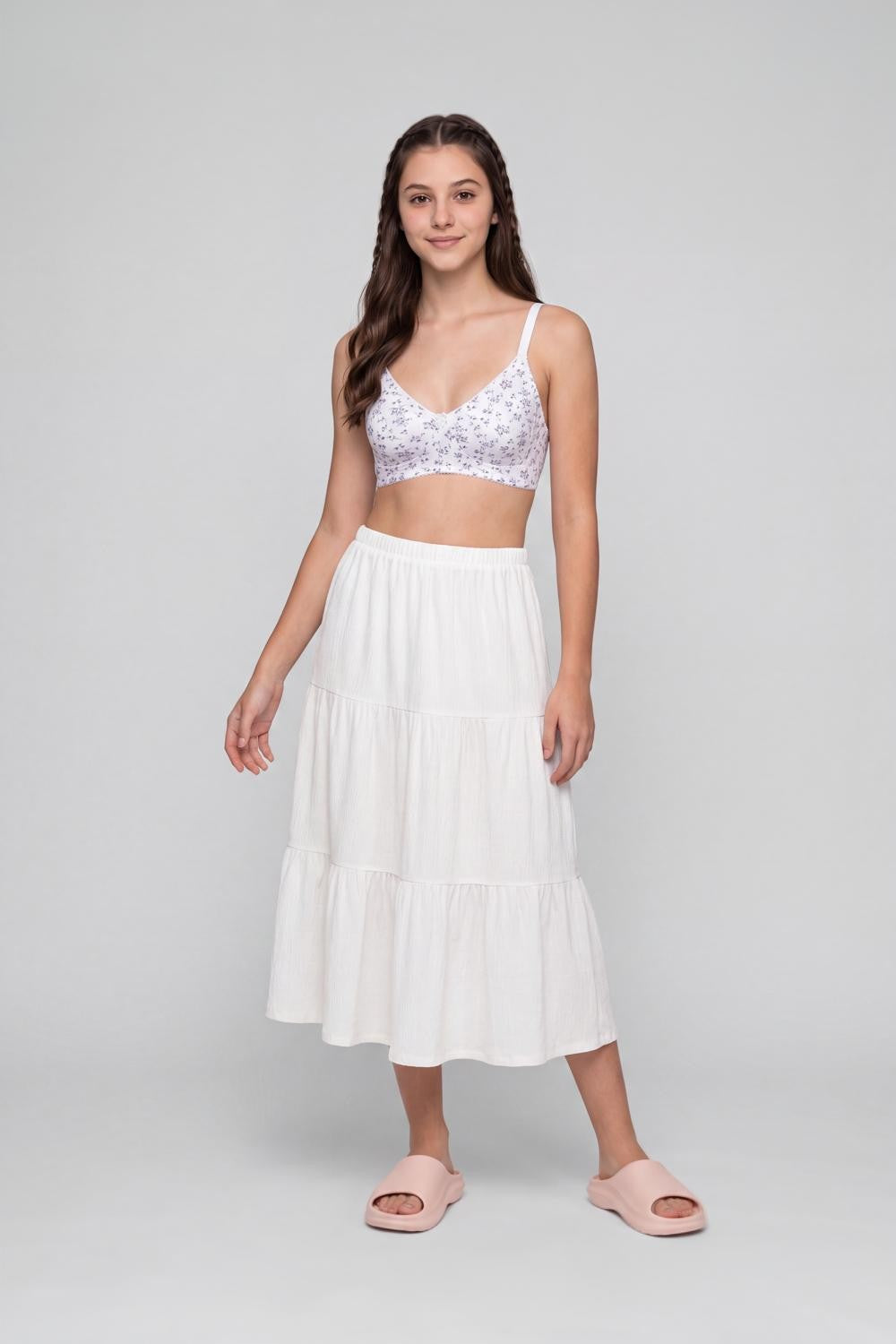 Womens Regular Fit White Everyday Bra - Image 6