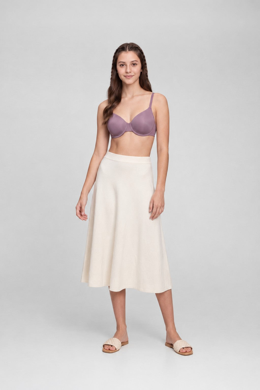 Womens Regular Fit Purple Everyday Bra - Image 6