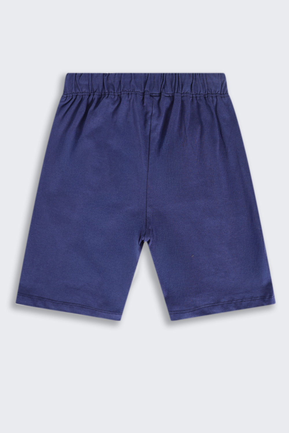 Tweens Boys Regular Fit Navy Letter Shorts - Image 4
