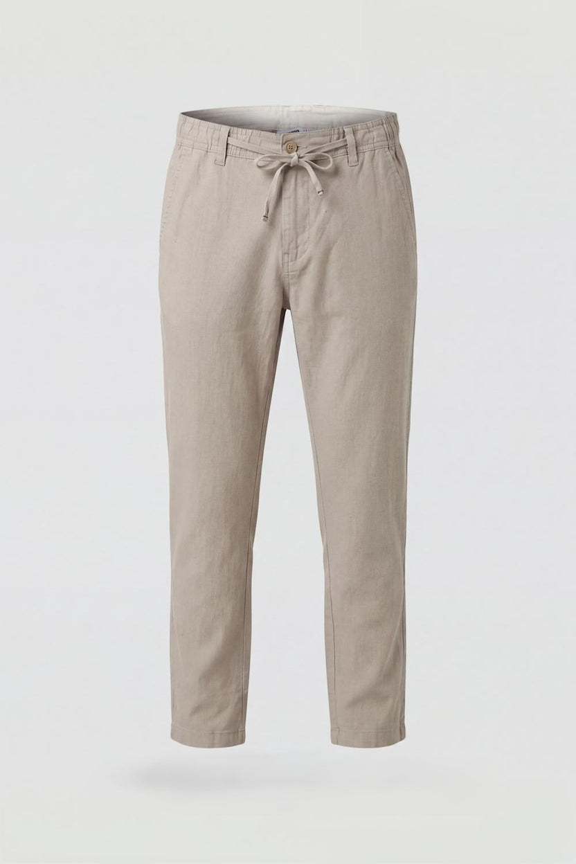 Men Regular Fit Sage Solid Trouser - Image 7