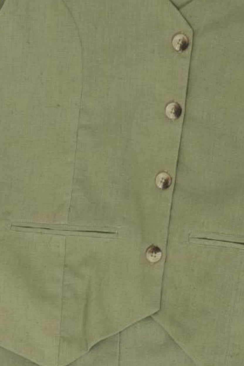 Womens Regular Fit Green Solid Co-ord Set - Image 9