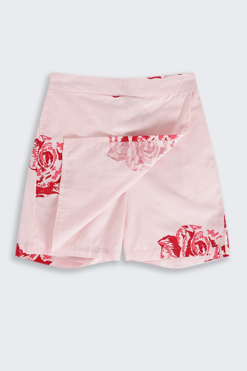 Tweens Girls Boxy Fit Pink Botanical Co-ord Set - Image 5
