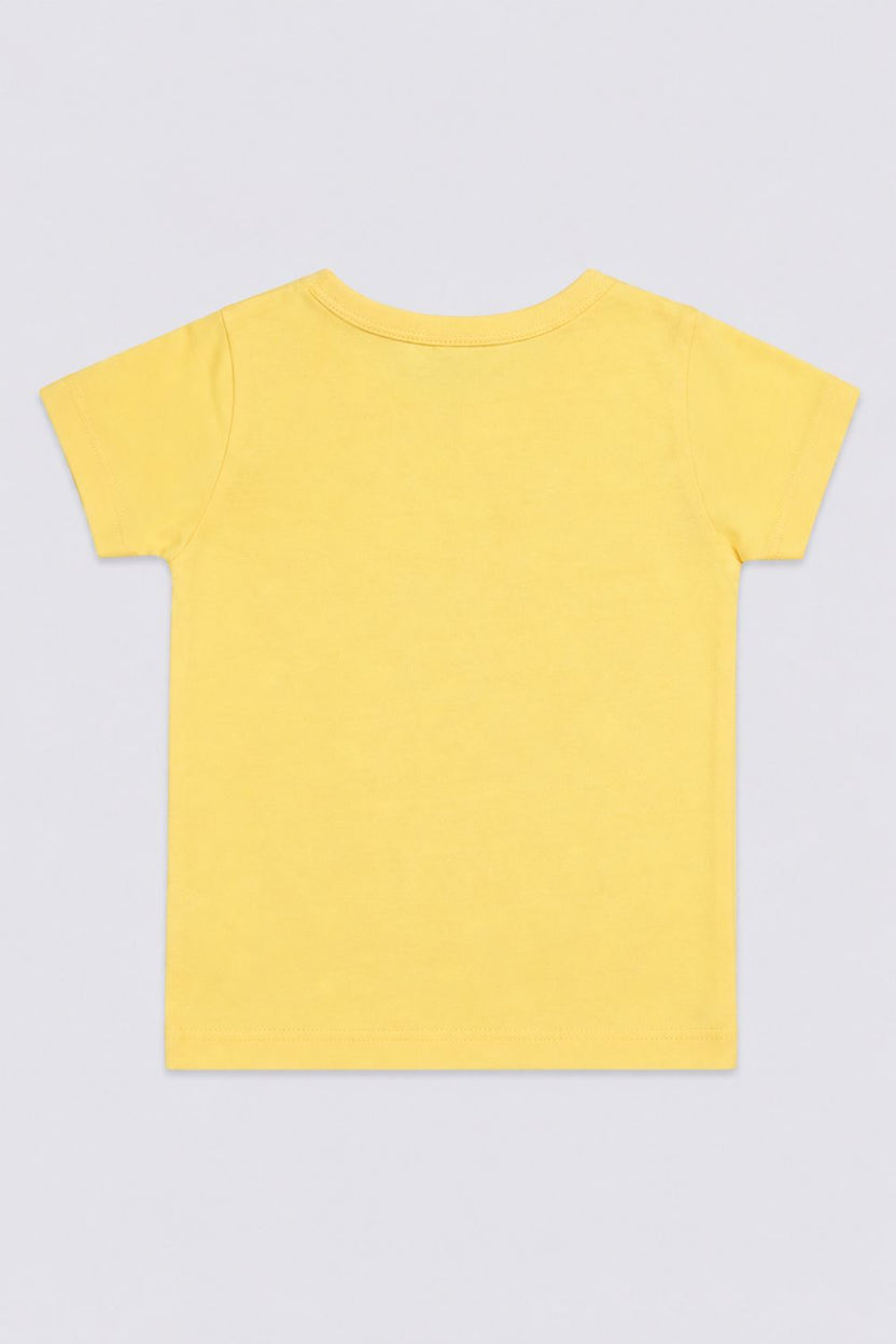 Infant Boys Blue and White Vehicle Printed T-Shirts - Pack of 2 - Image 5