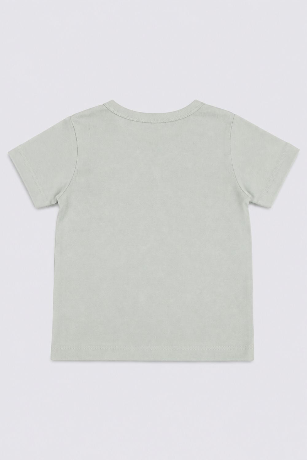 Infant Boys White and Green Dinosaur Print T-Shirts - Pack of 2 - Image 5