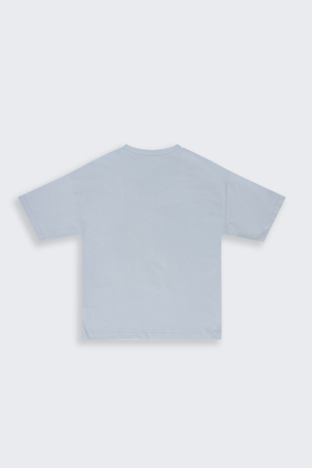 Tweens Boys Light Blue Basketball Graphic Printed T-Shirt - Image 4