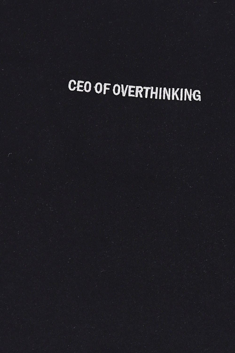 Mens Black Drop Shoulder Typographic Print T-Shirt - Image 8