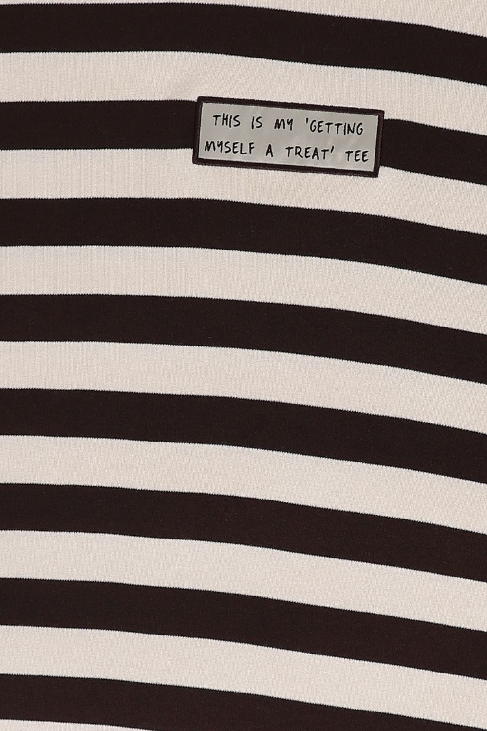 Mens Regular Fit Black Striped T-Shirt - Image 8