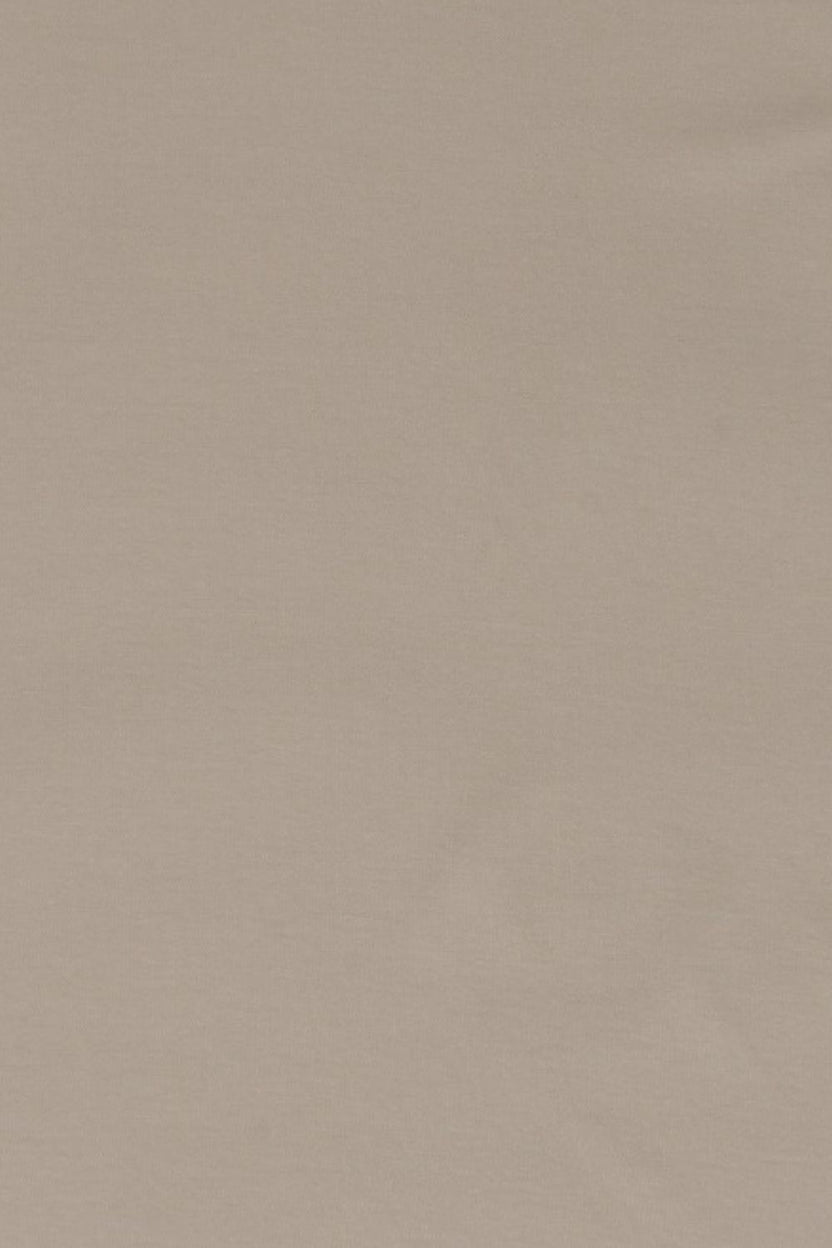 Mens Regular Fit Beige Solid T-Shirt - Image 8