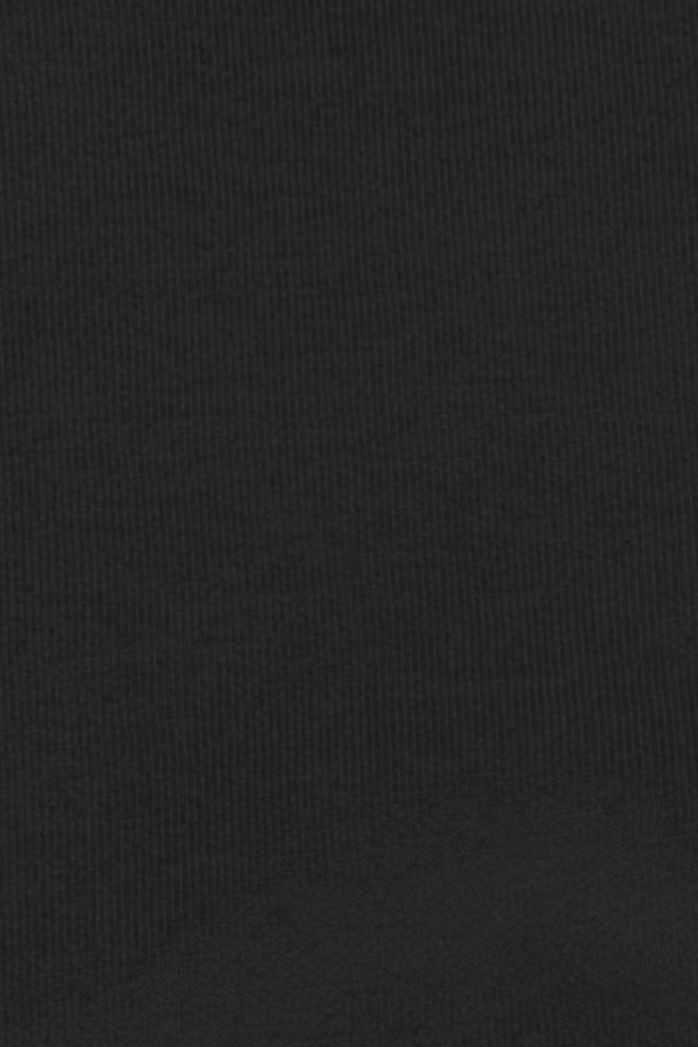 Mens Oversized Fit Black Solid T-Shirt - Image 8