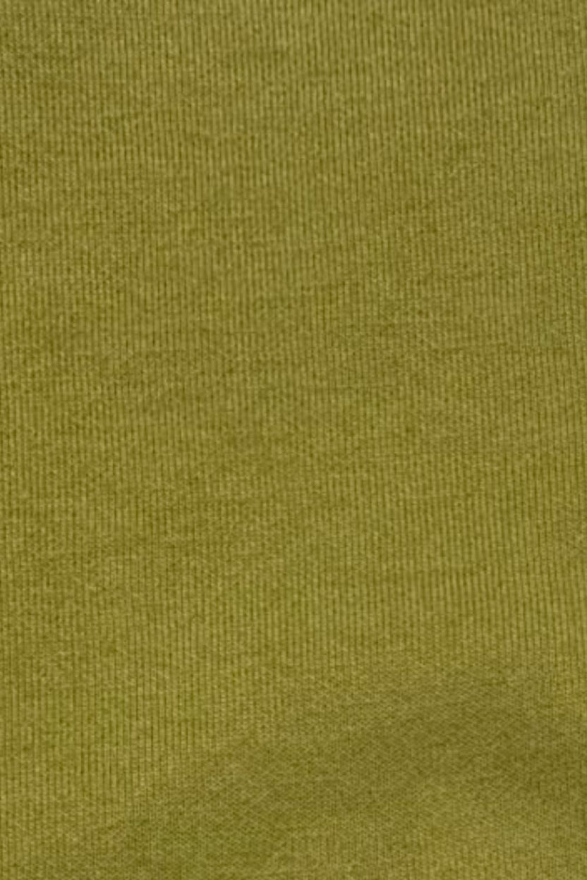 Mens Regular Fit Olive Solid T-Shirt - Image 8