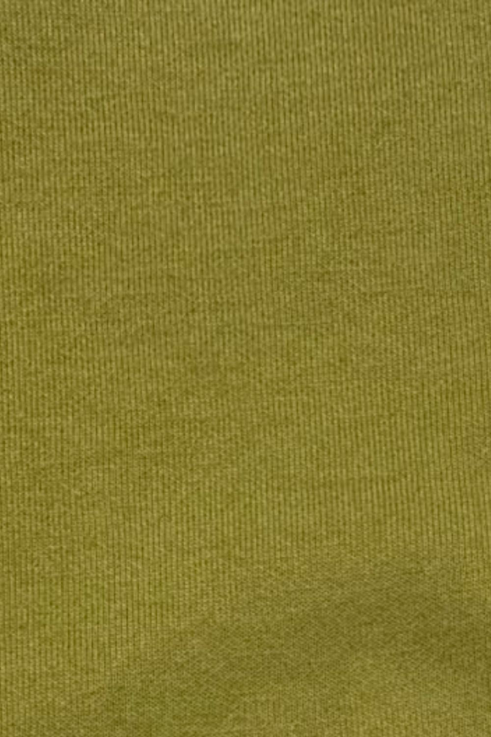 Mens Regular Fit Olive Solid T-Shirt - Image 8