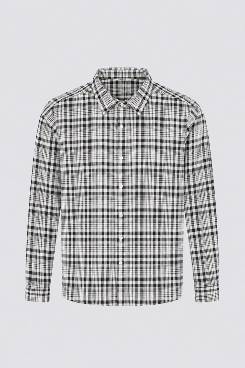 Mens Regular Fit  Checkered Casual Shirt - Image 7