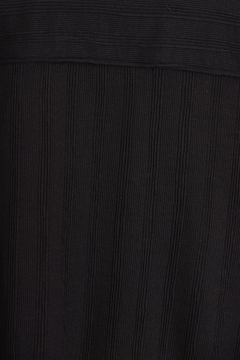 Mens Regular Fit Black Self Design Casual Shirt - Image 8