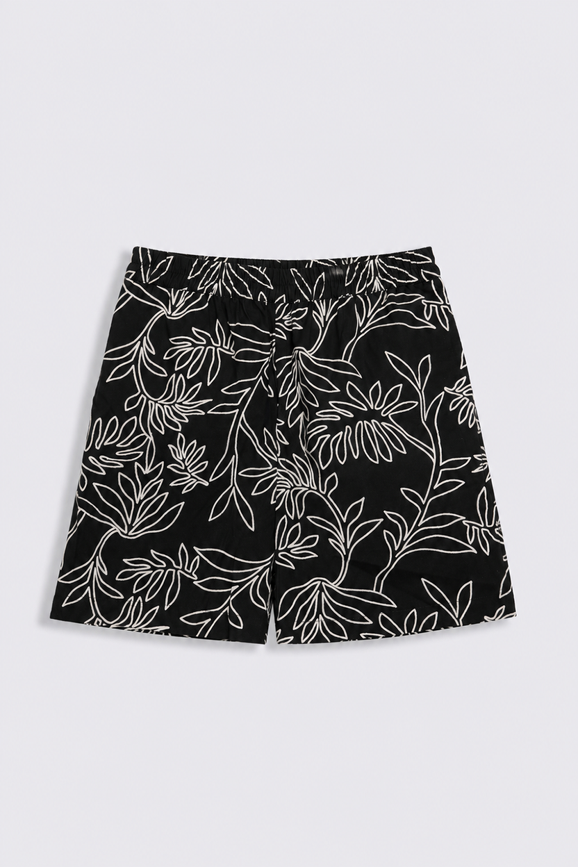 Tweens Girls Regular Fit Black Tropical Co-ord Set - Image 4