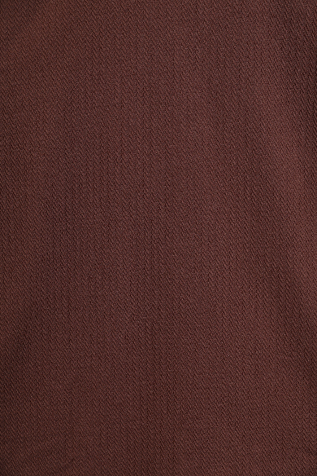 Mens Regular Fit Brown Textured Casual Shirt - Image 8