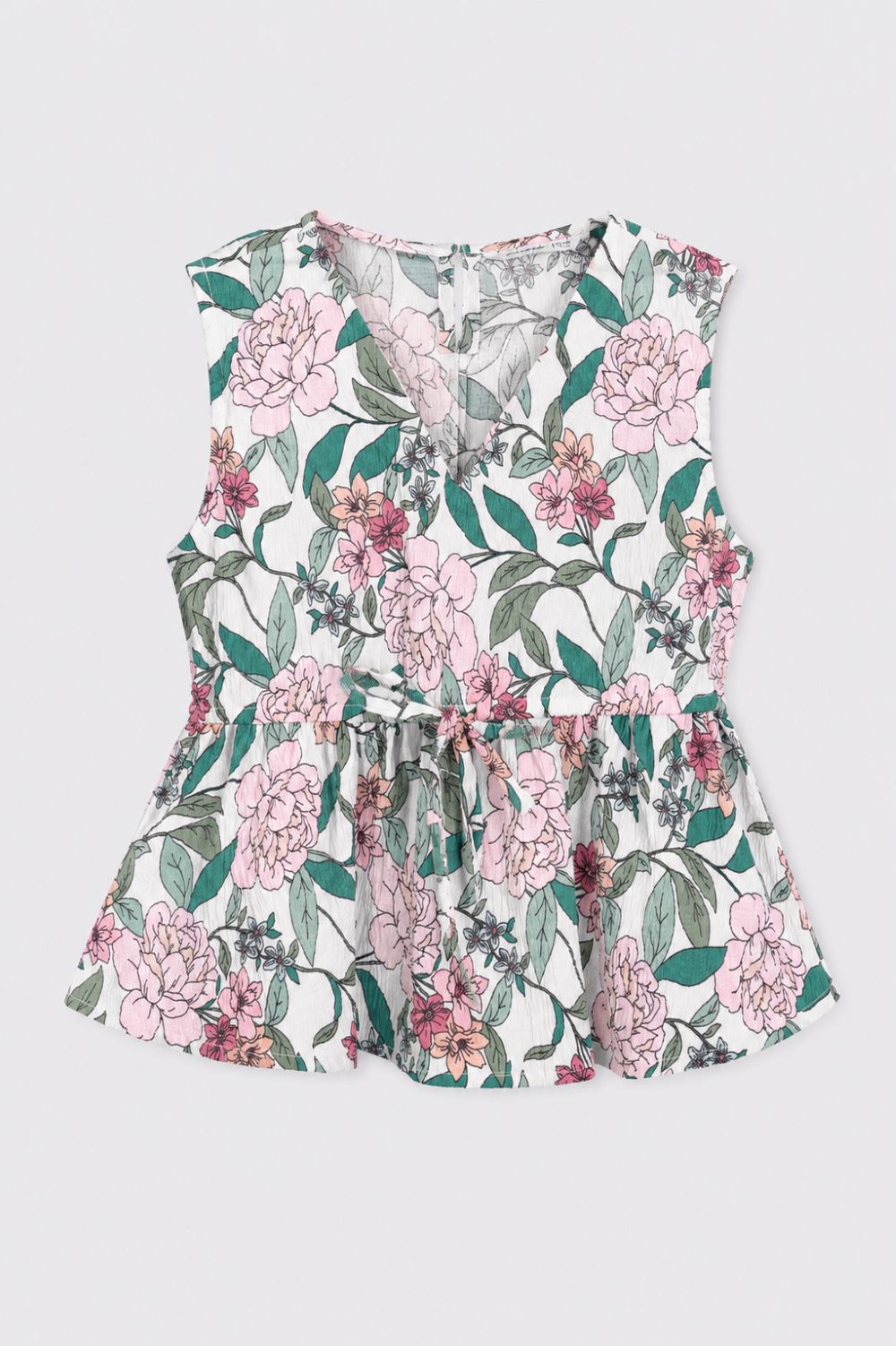Tweens Girls Multi-coloured Gathered Co-ord Set - Image 3