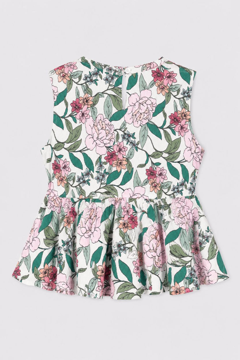 Tweens Girls Multi-coloured Gathered Co-ord Set - Image 4