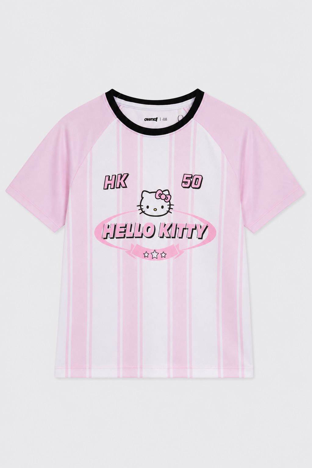 Tweens Girls Boxy Fit Pink Hello Kitty T-Shirt - Image 2