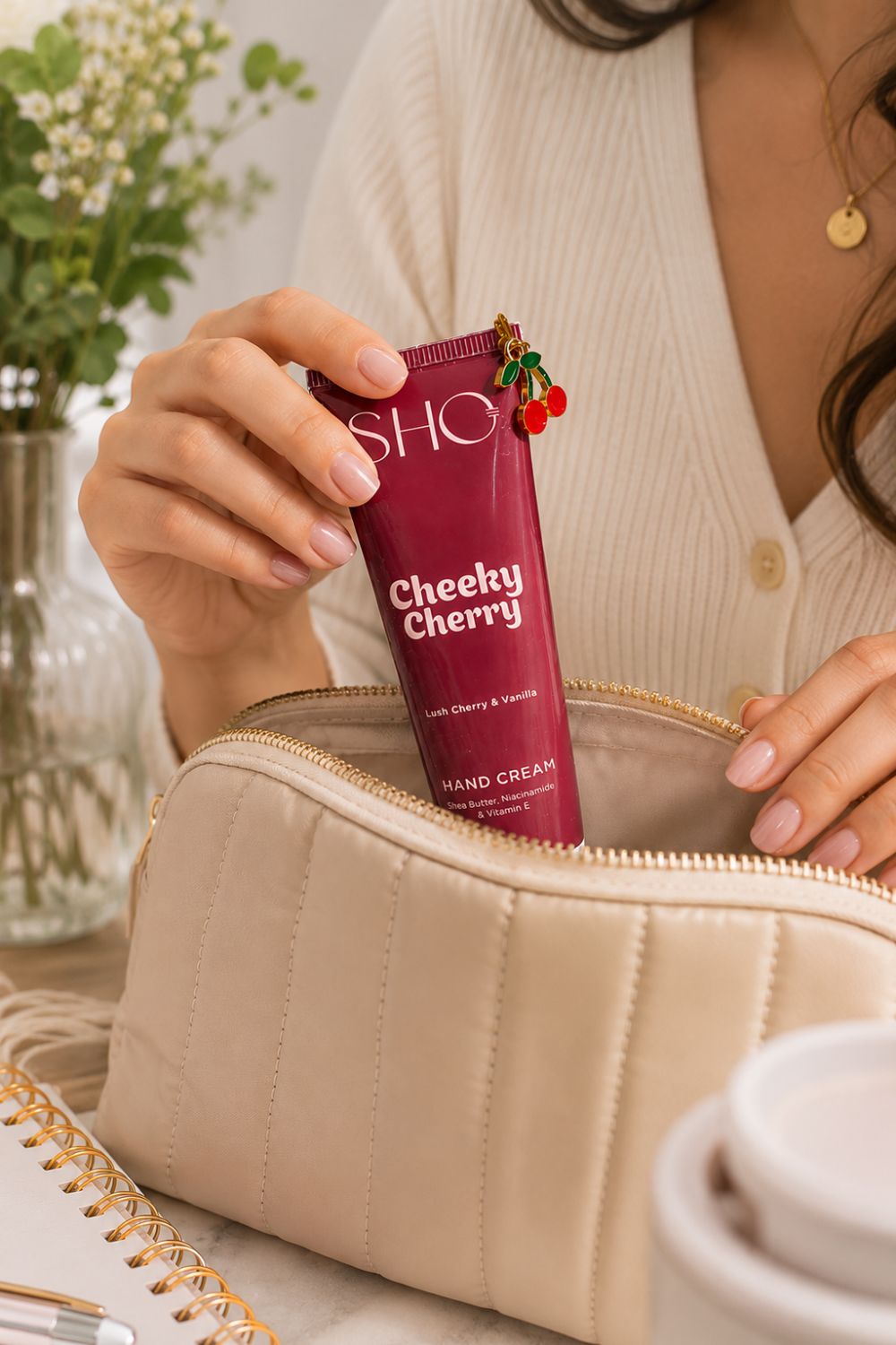Cheeky Cherry Nourishing Hand Cream - Image 5