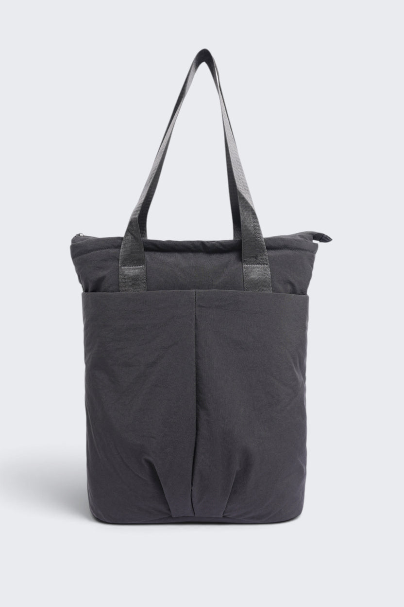Women Black Utility Tote Backpack - Image 2