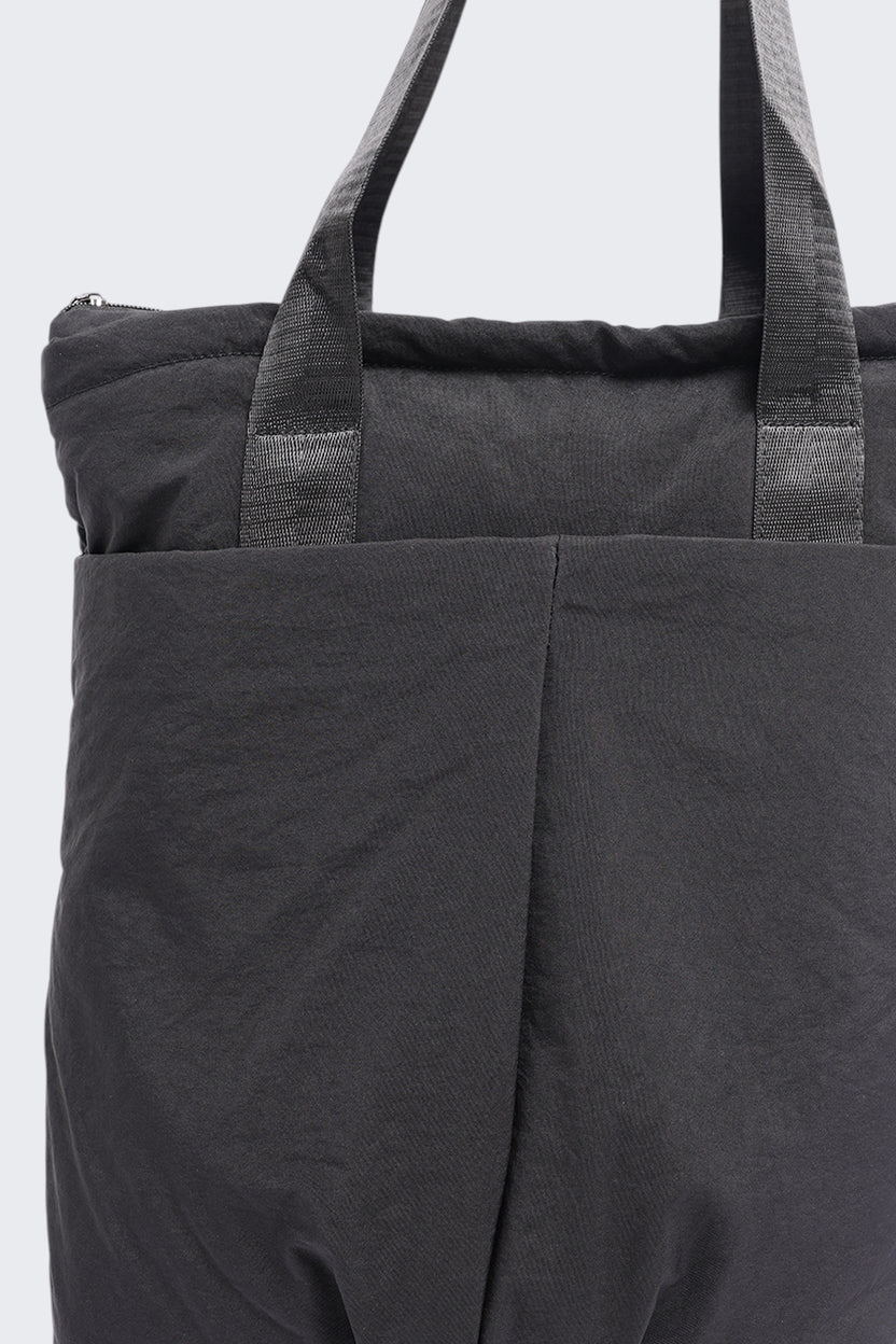 Women Black Utility Tote Backpack - Image 4