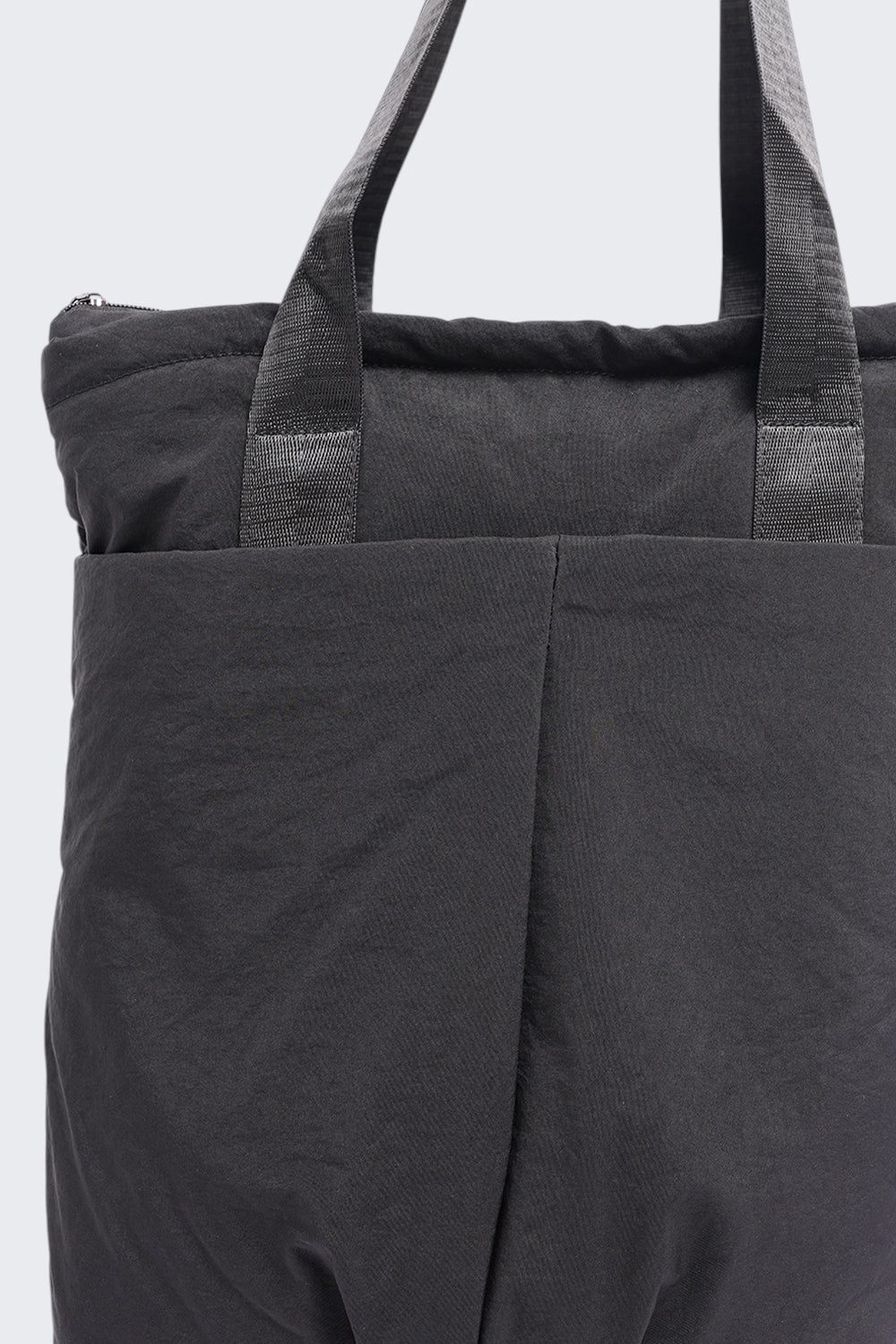 Women Black Utility Tote Backpack - Image 4