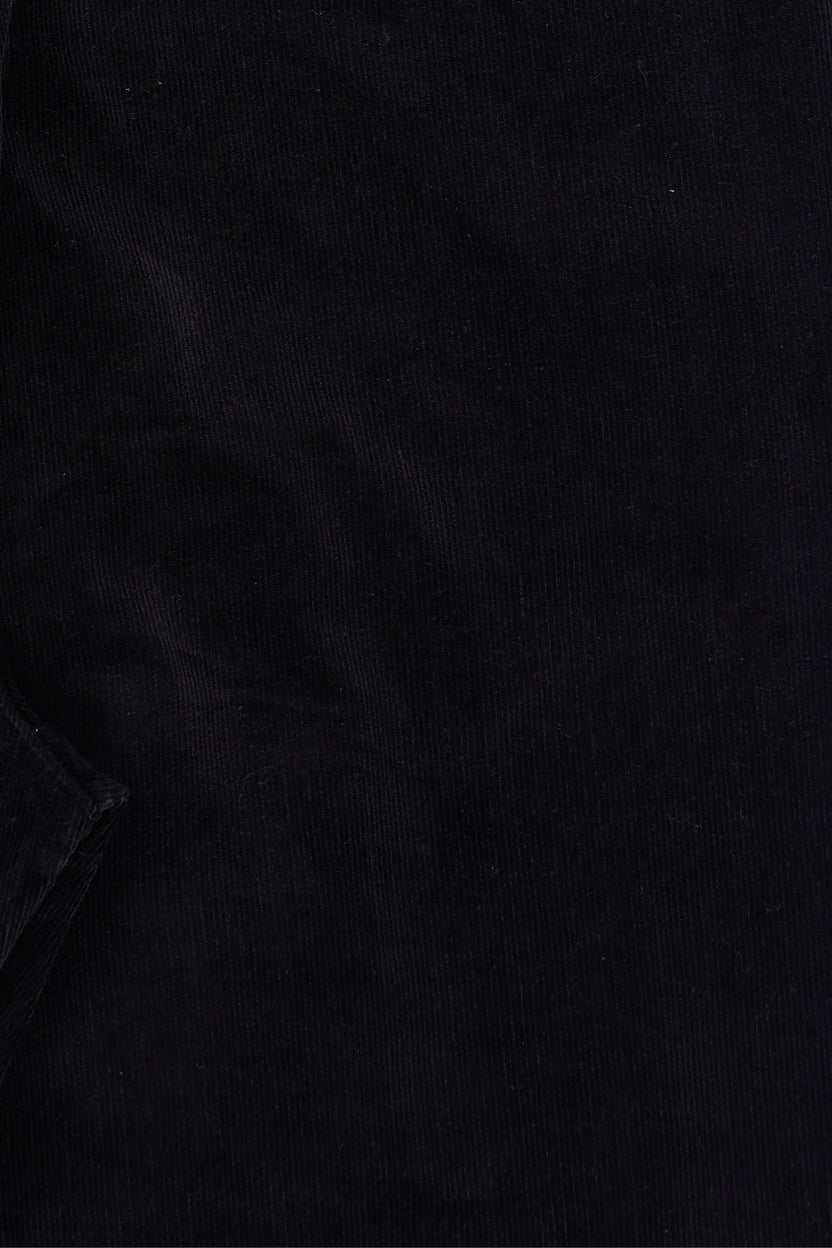 Mens Regular Fit Black Corduroy Chinos - Image 8