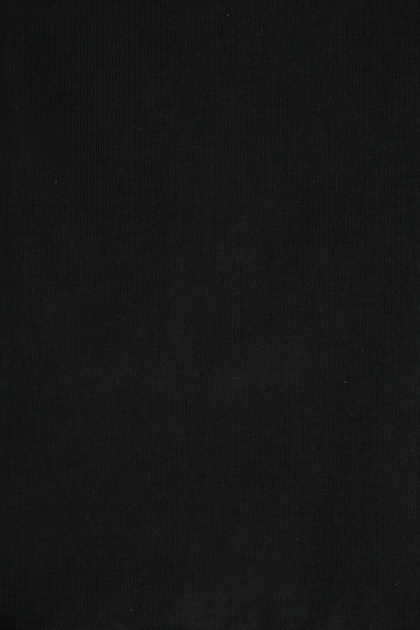 Mens Black Solid Casual Shirt - Image 8